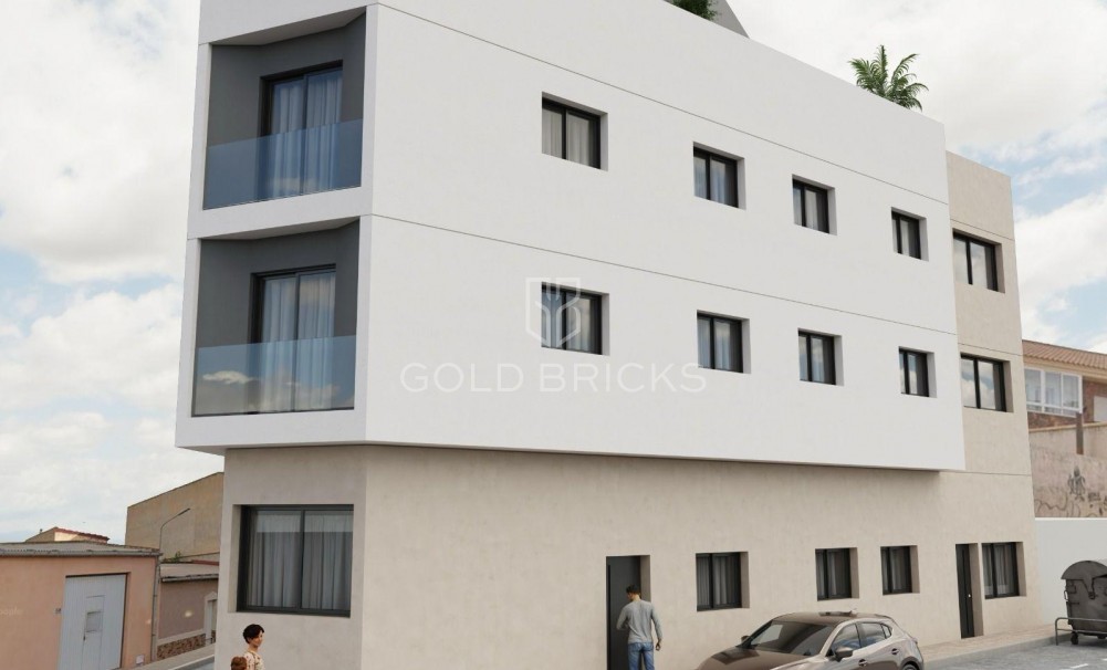 Apartment · New Build · Mazarron · pueblo