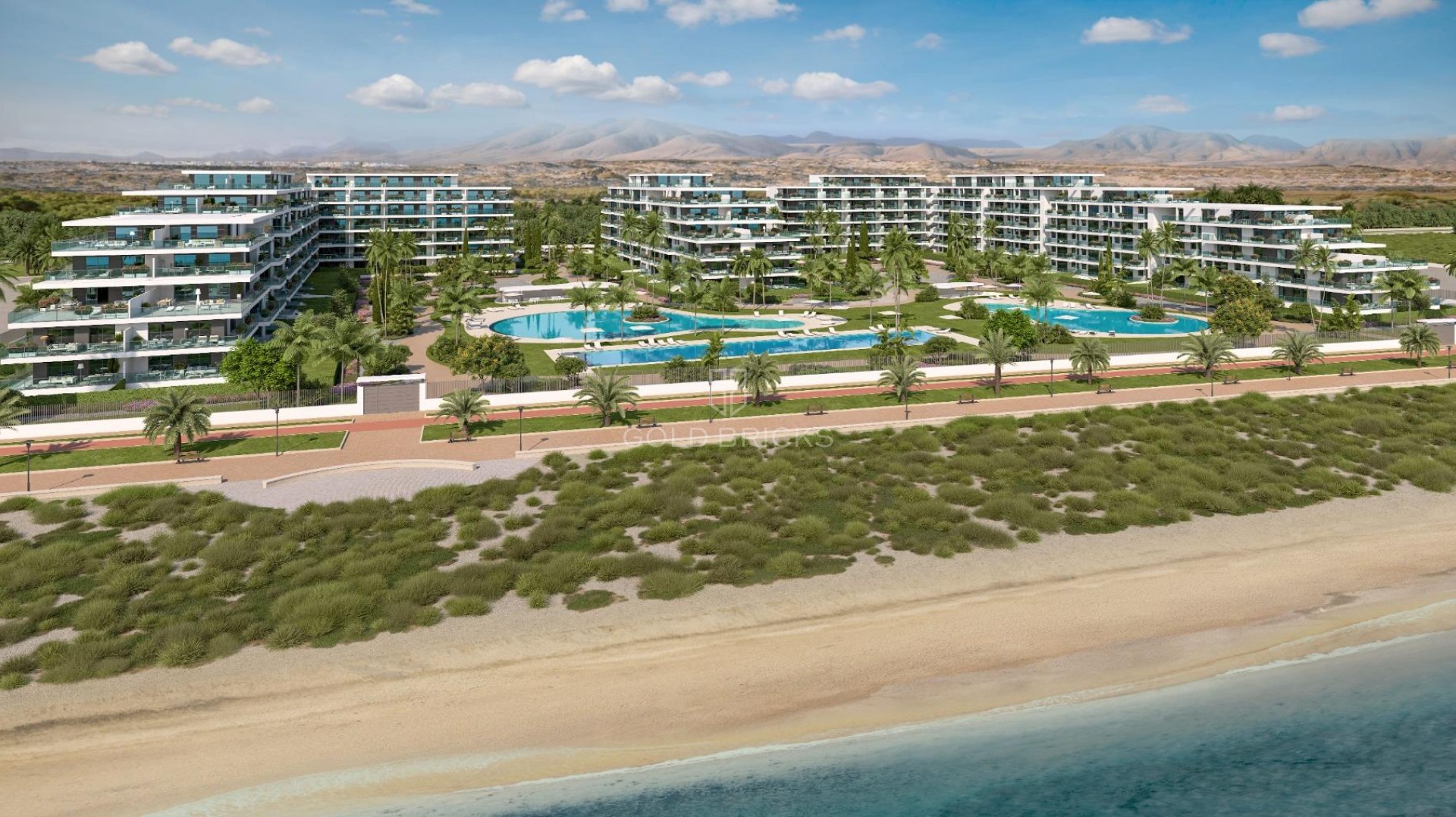 Apartment · Nowa konstrukcja · Almerimar · 1ª Linea De Playa