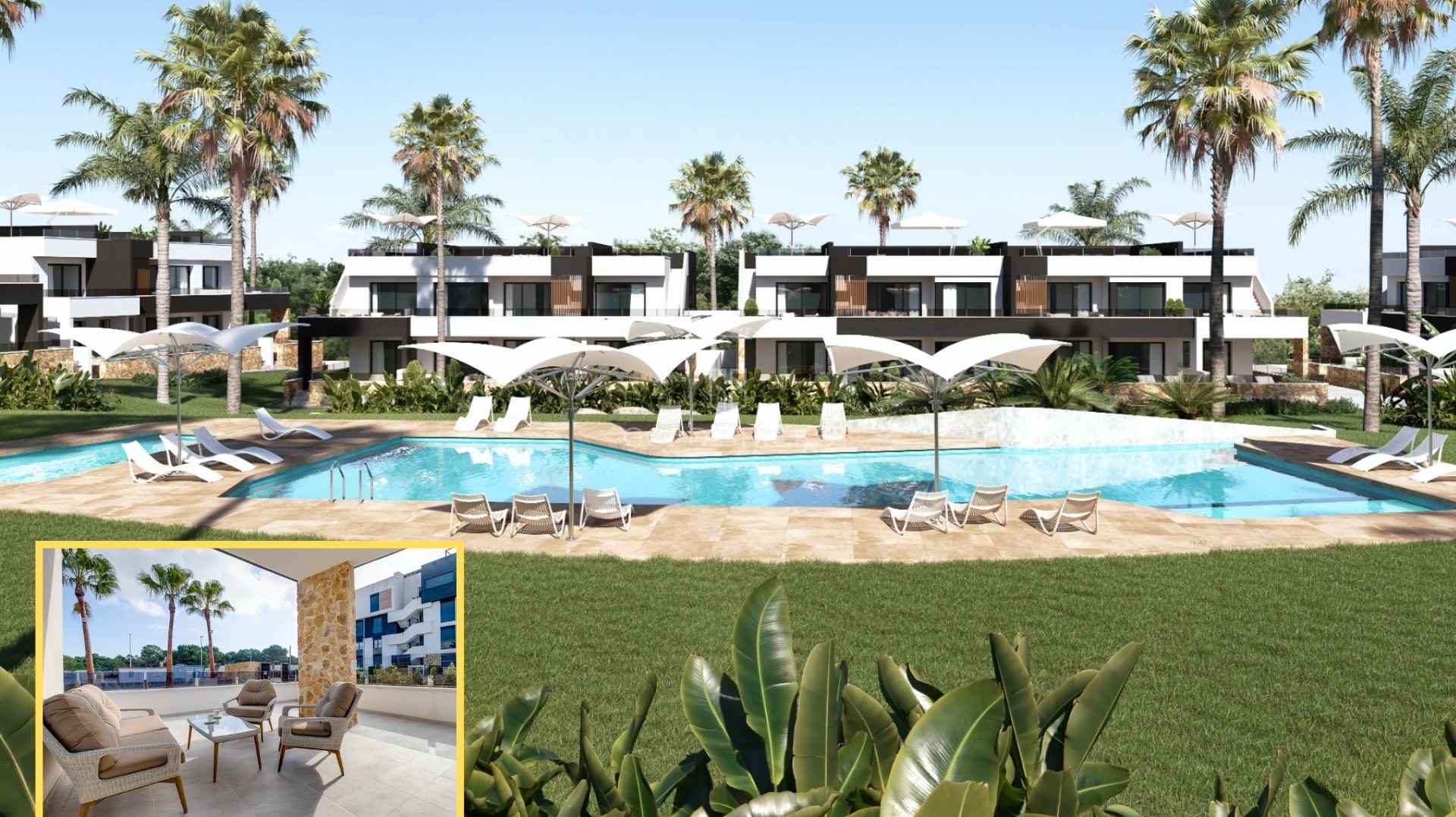 Bungalow · Återförsäljning · Ciudad quesada · Urbanizaciones