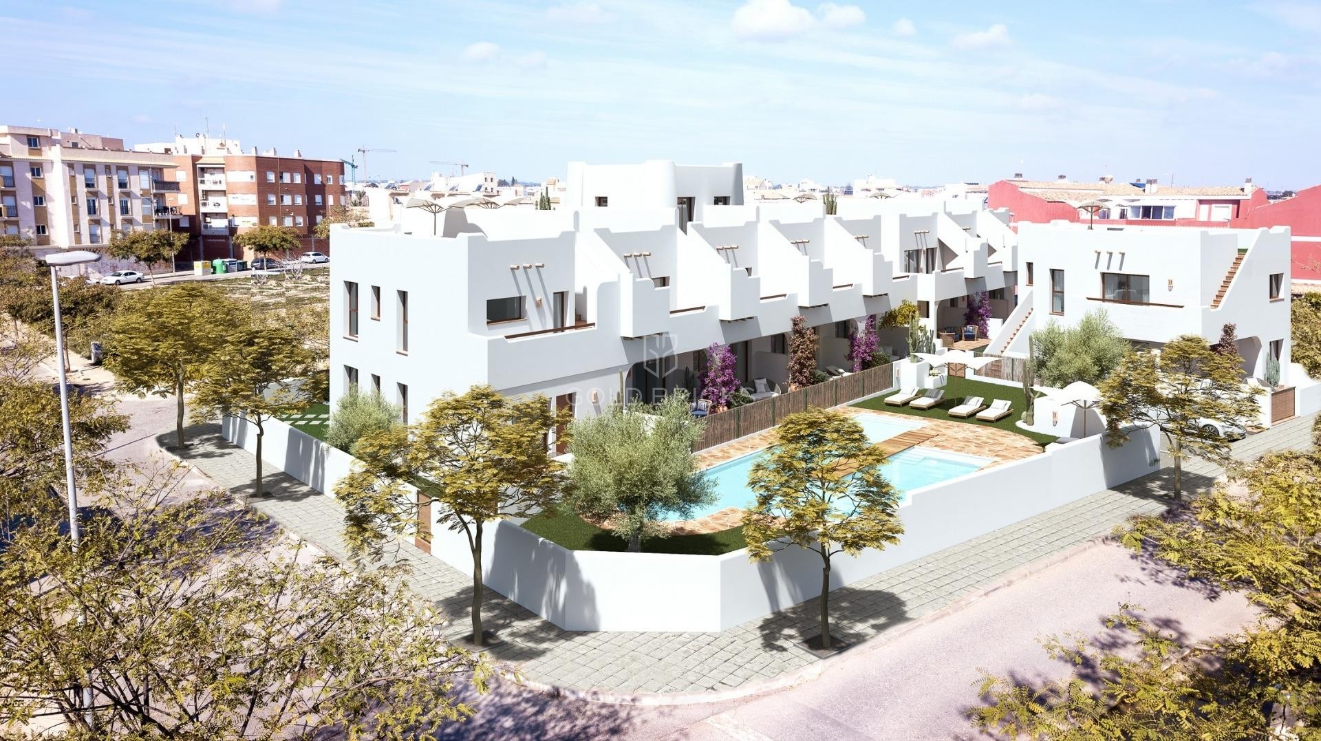 Bungalow · New Build · Pilar de la Horadada · pueblo