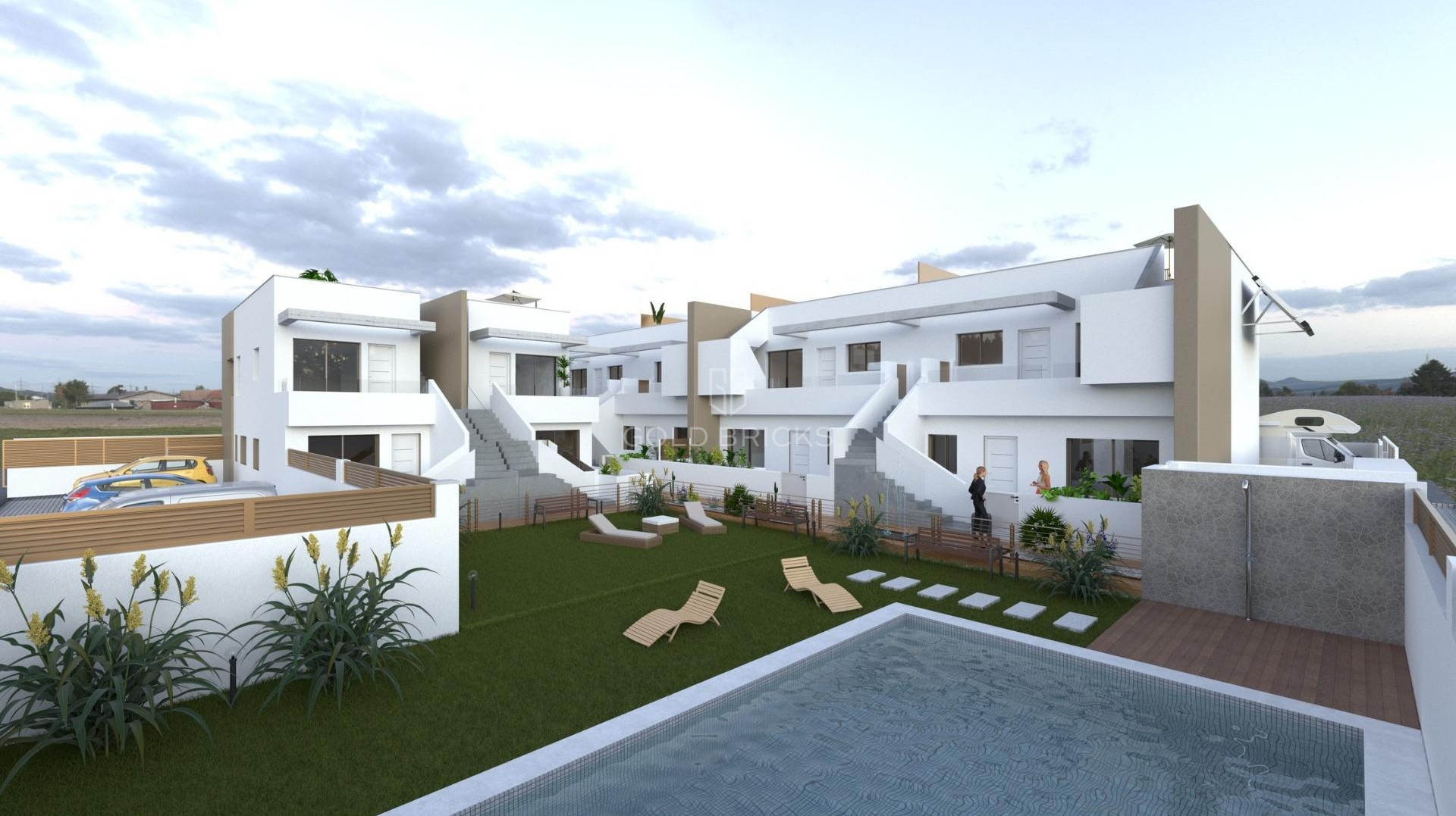 Bungalow · New Build · Pilar de la Horadada · pueblo