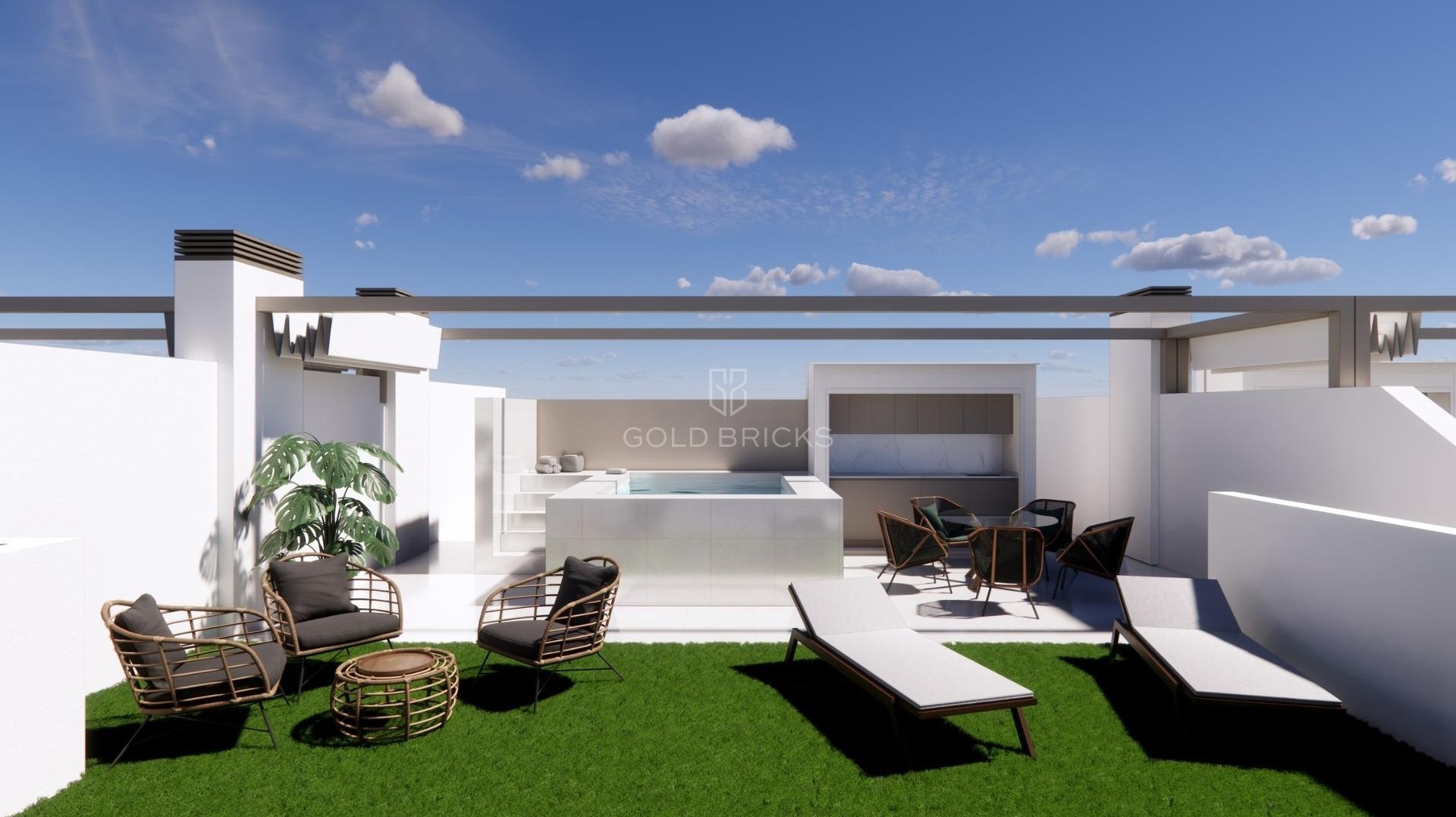 Bungalow · New Build · Pilar de la Horadada · pueblo