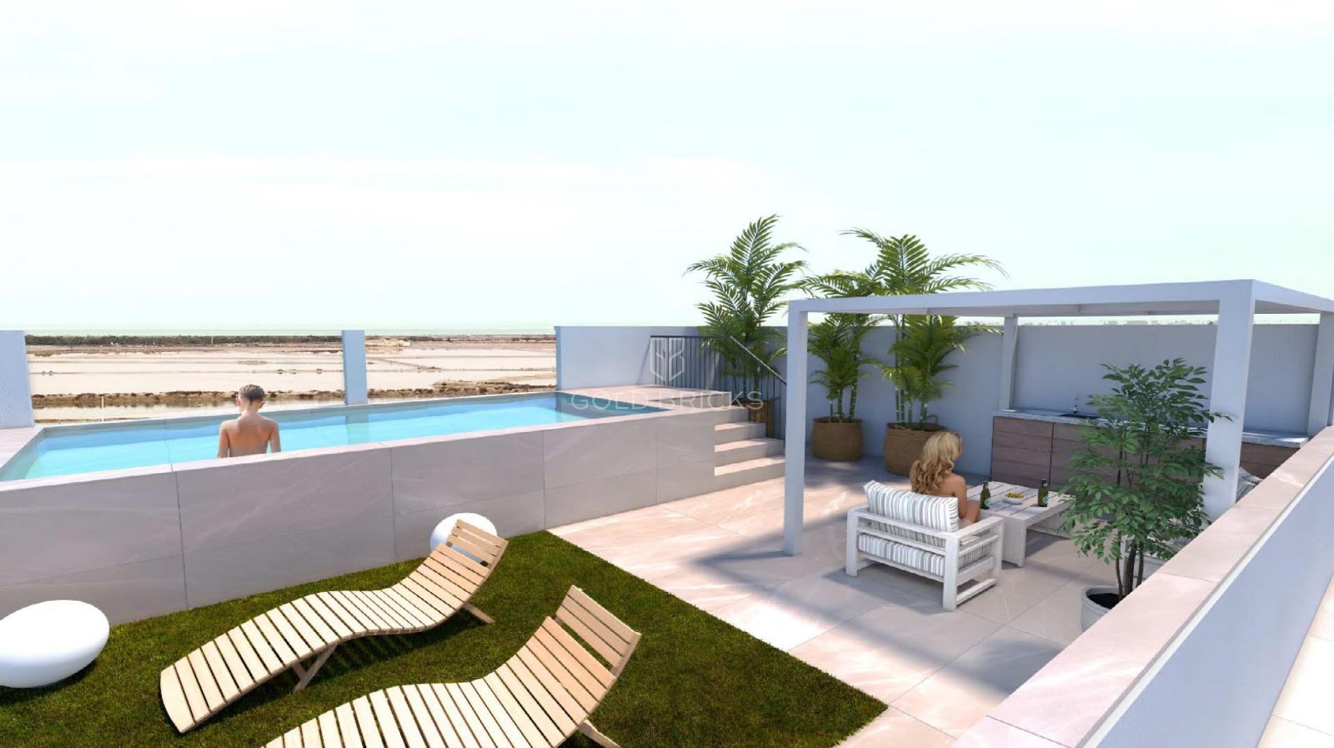 Bungalow · New Build · San Pedro del Pinatar · Lo pagan