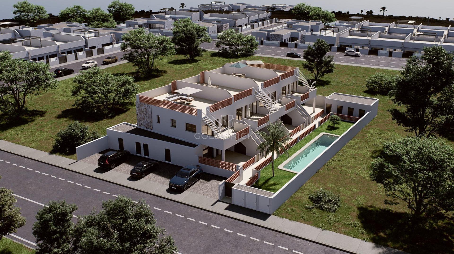 Bungalow · Nieuwbouw · Pilar de la Horadada · Parque del Mediterraneo