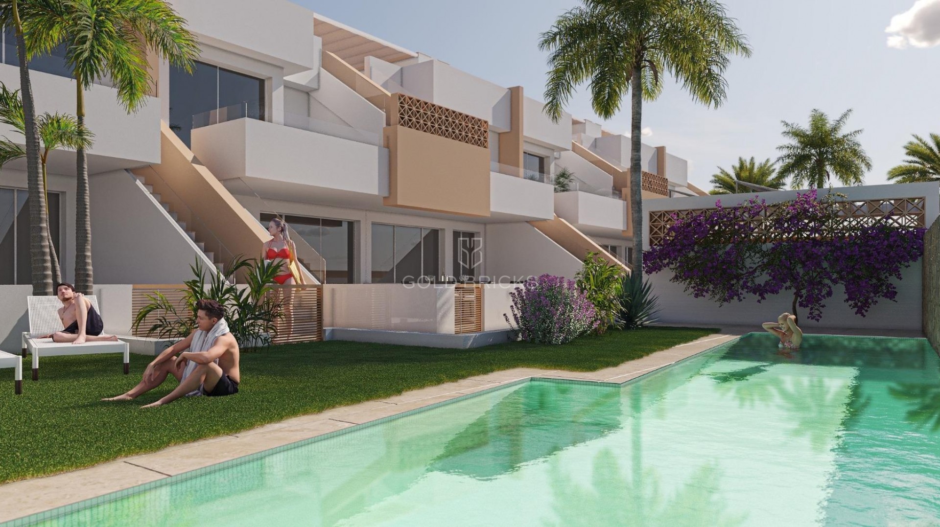 Bungalow · Nowa konstrukcja · Pilar de la Horadada · pueblo