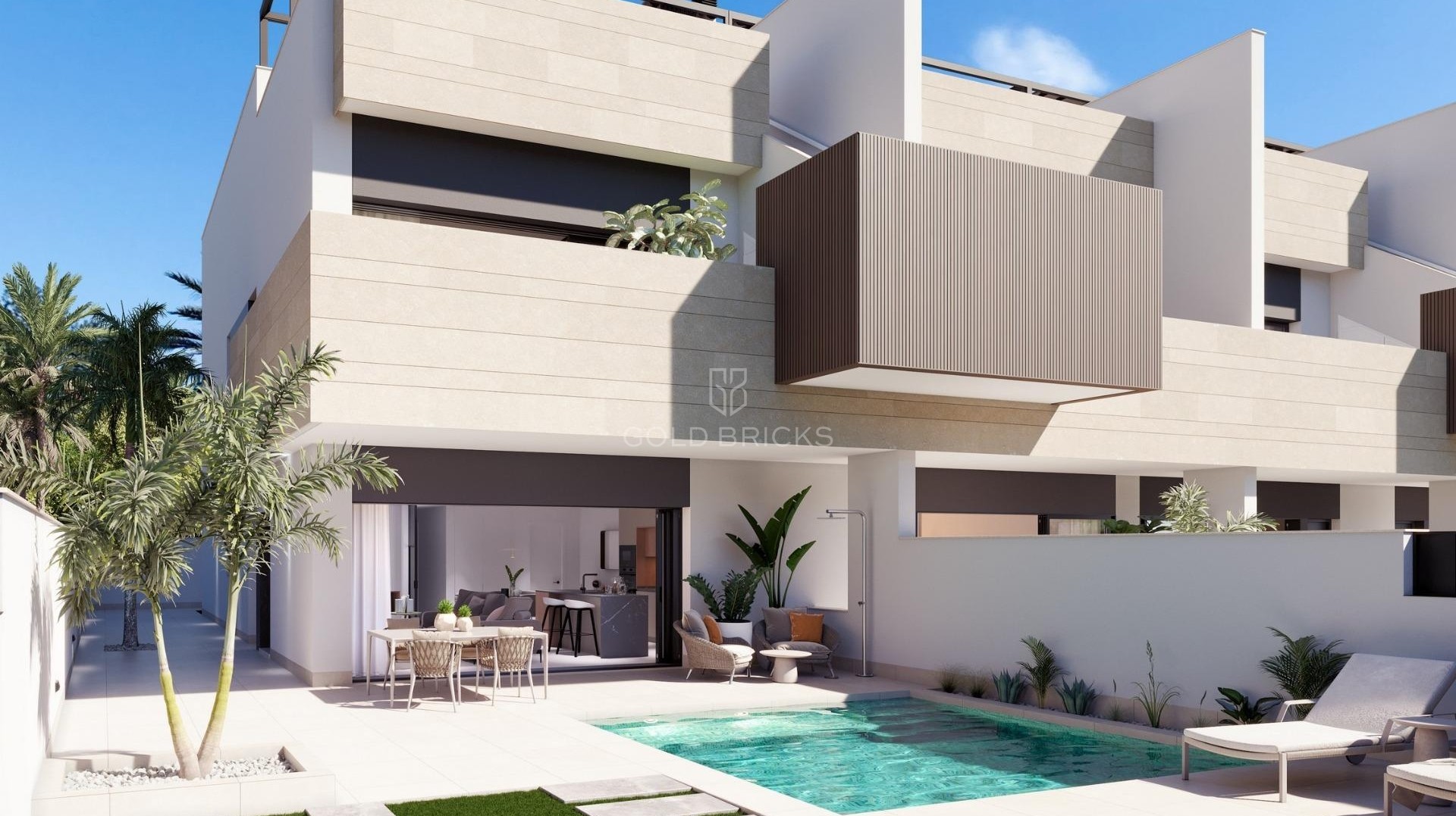 Bungalow · Nybyggnation · Pilar de la Horadada · parques de Andromeda