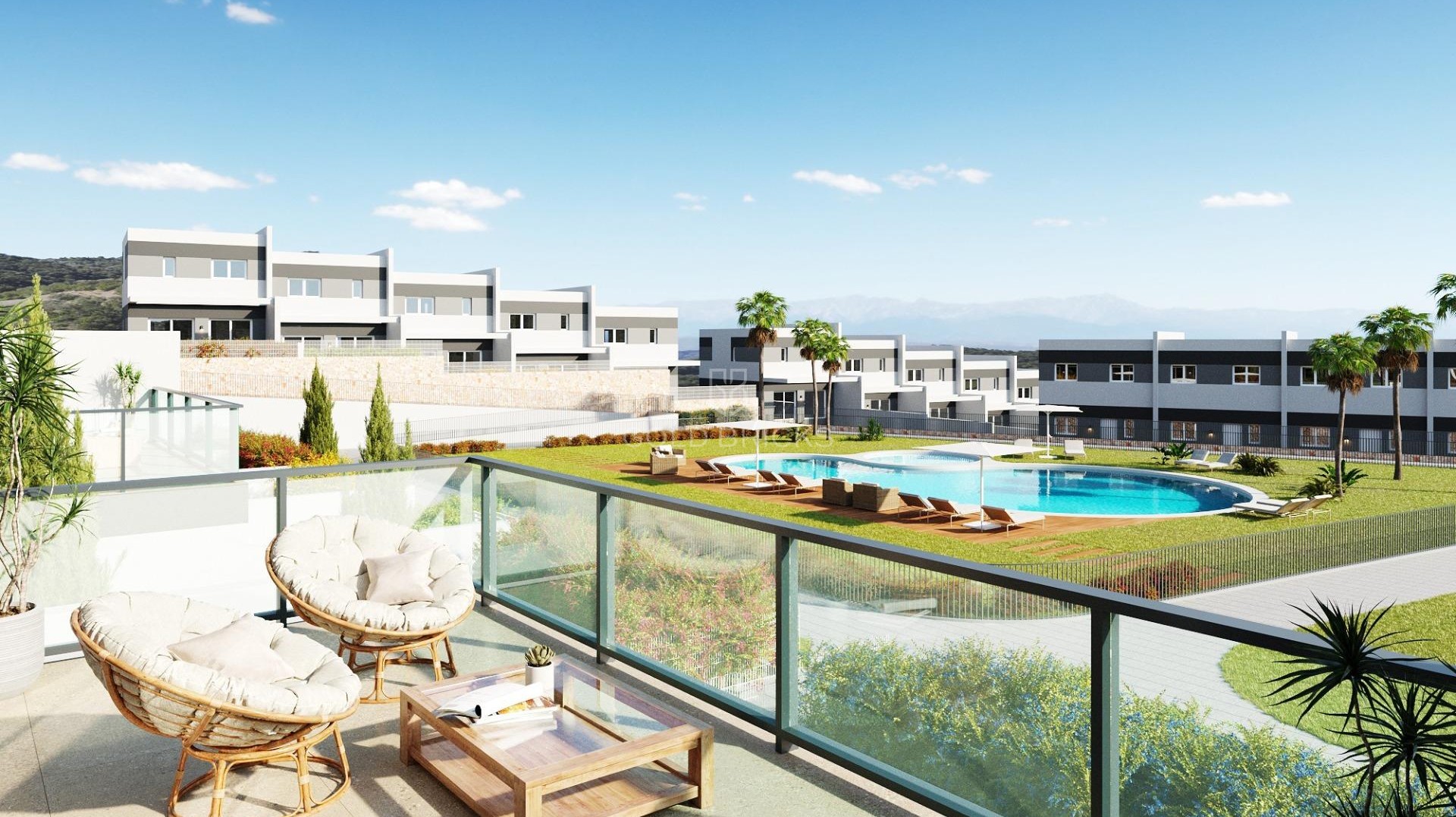 Maison de ville · Nouvelle construction · Finestrat · Balcon de finestrat