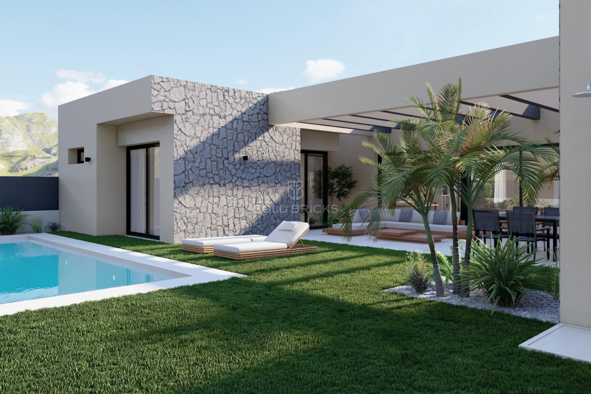 New Build · Villa · BAÑOS Y MENDIGO · Altaona golf and country village