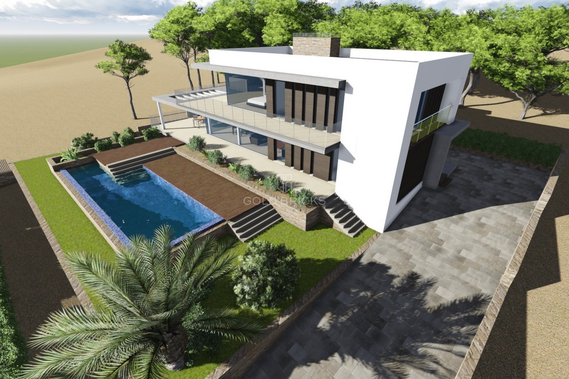 Nieuwbouw · Villa · Moraira · Estret