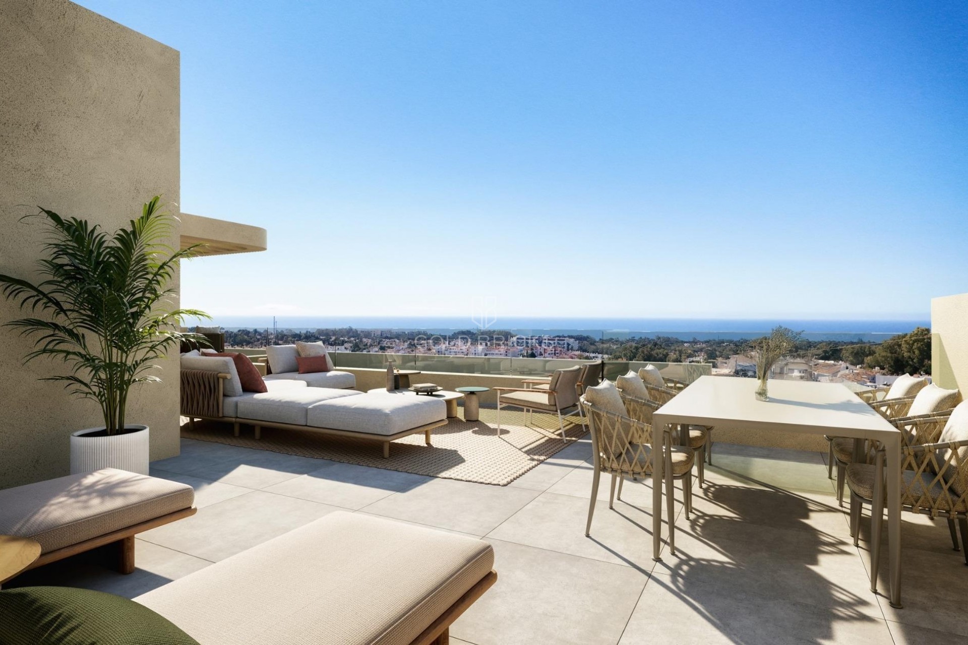Nybyggnation · Takvåning · Estepona · El campanario