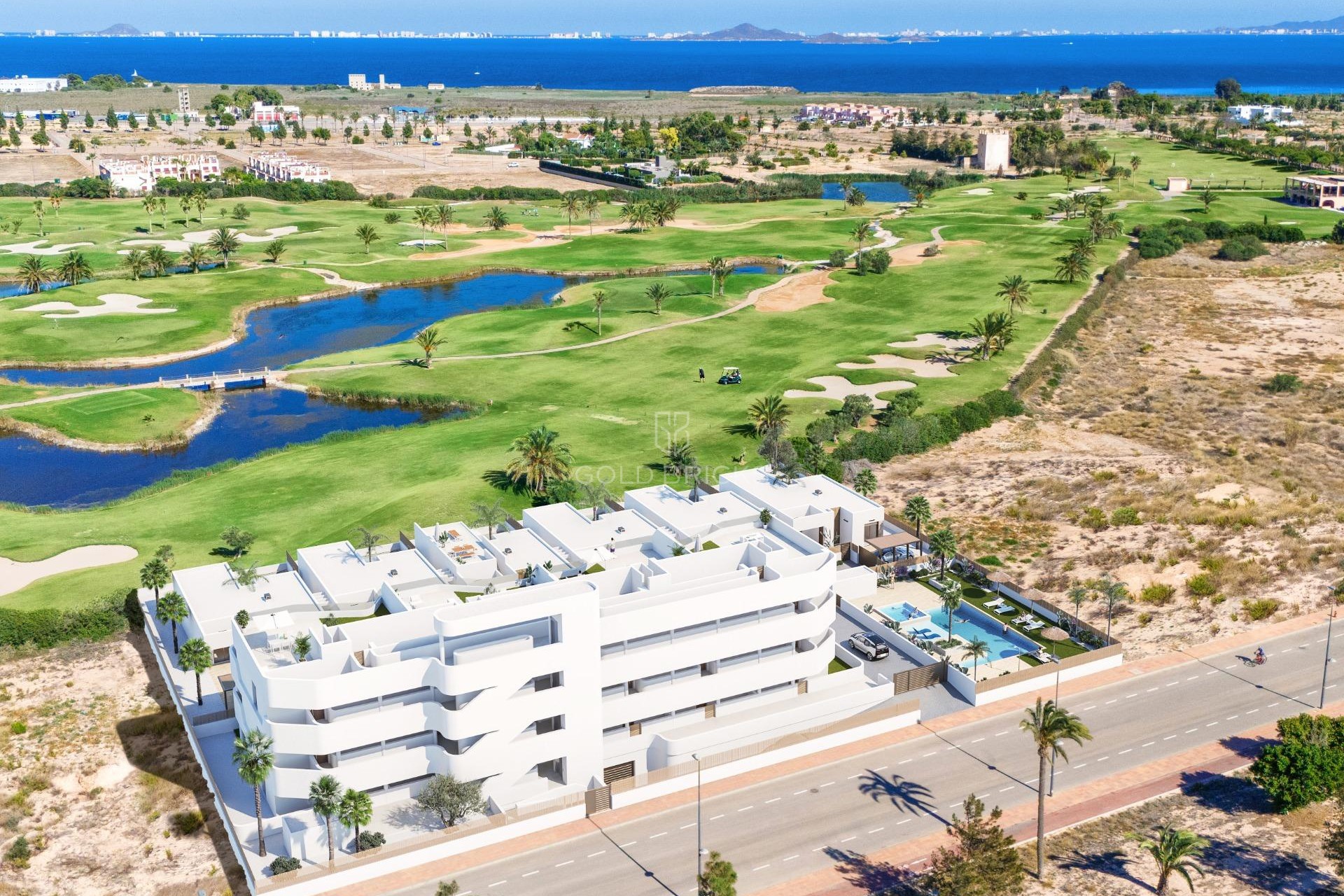 Nybyggnation · Takvåning · Los Alcazares · Serena Golf