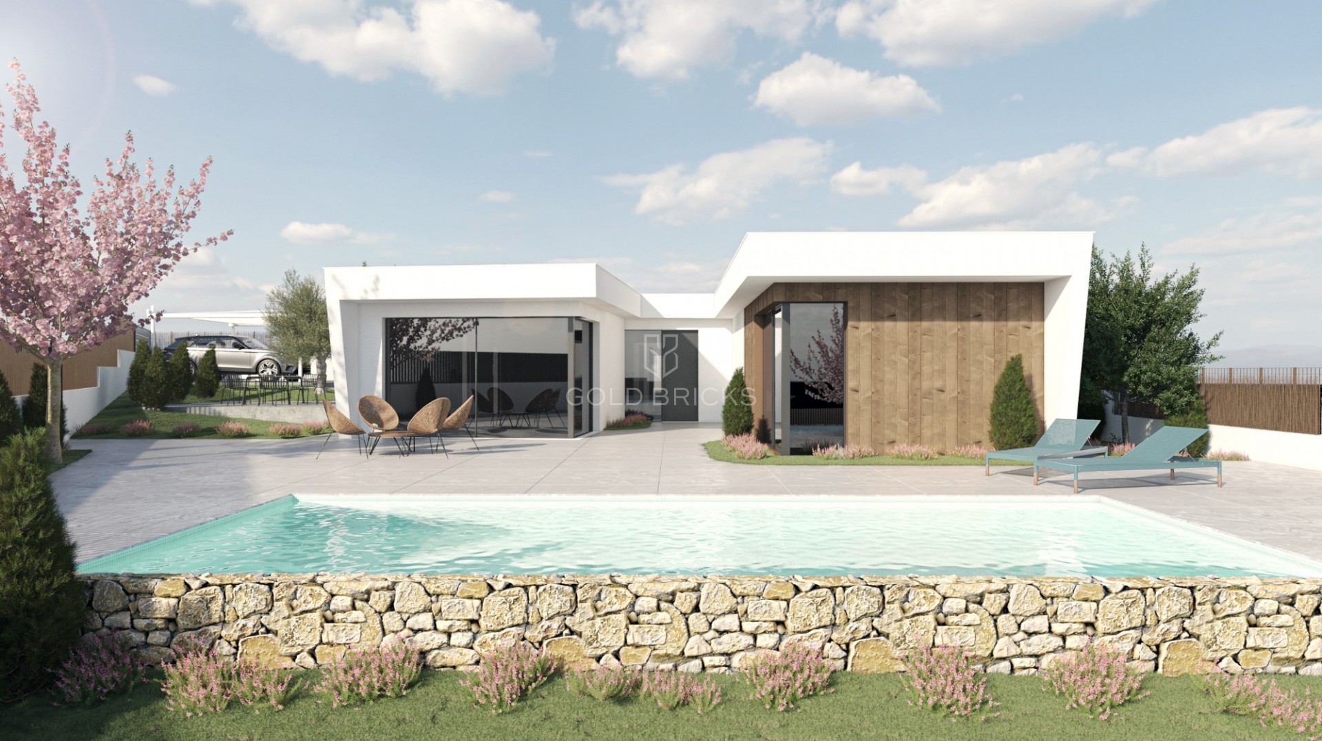 Villa · New Build · BAÑOS Y MENDIGO · Altaona golf and country village