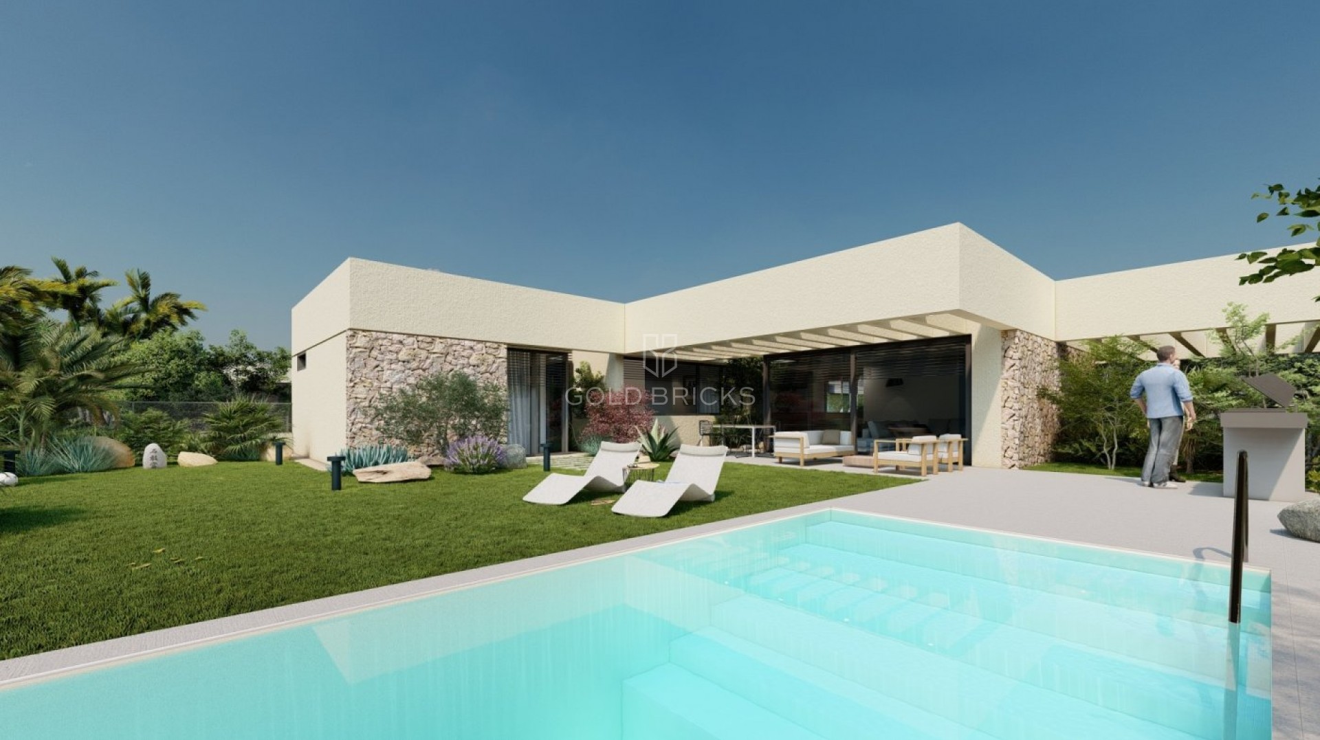 Villa · New Build · BAÑOS Y MENDIGO · Altaona golf and country village