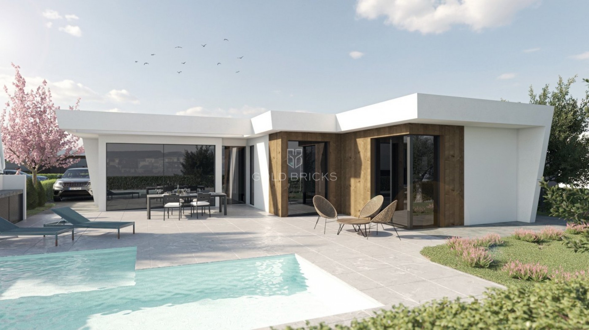 Villa · New Build · BAÑOS Y MENDIGO · Altaona golf and country village