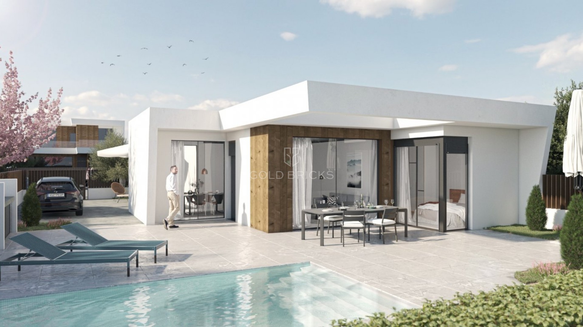 Villa · Nieuwbouw · BAÑOS Y MENDIGO · Altaona Golf