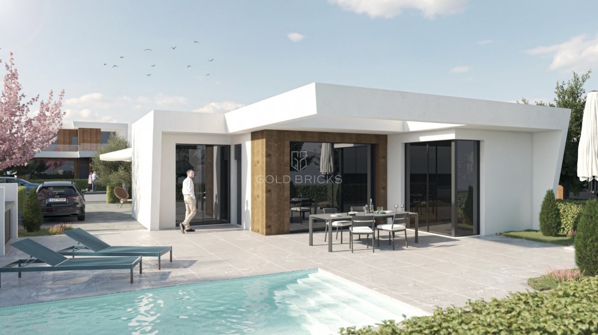 Villa · Nieuwbouw · BAÑOS Y MENDIGO · Altaona Golf