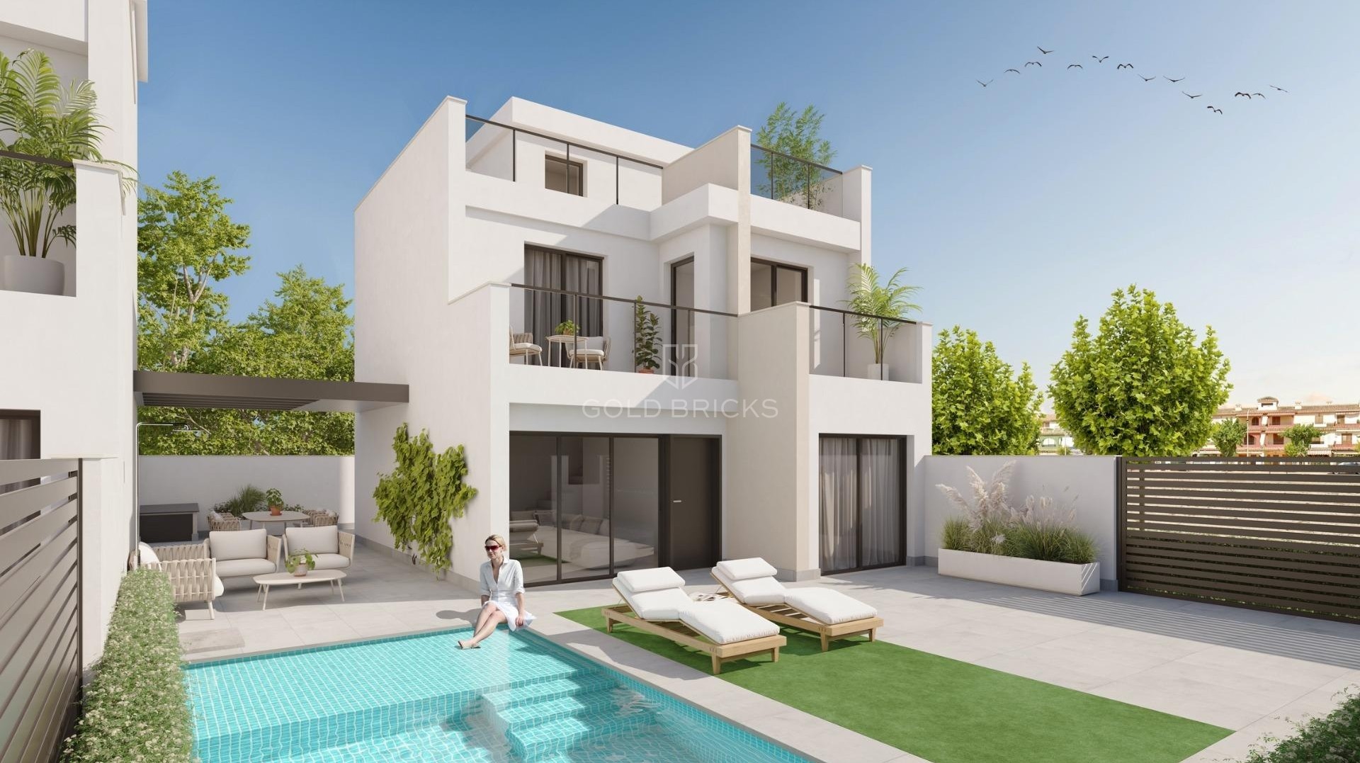 Villa · Nowa konstrukcja · Los Alcazares · Playa la Atascadera
