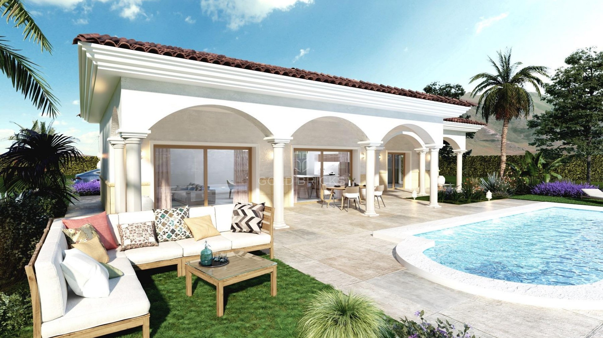 Villa · Nybyggnation · Pinoso · Rodriguillo