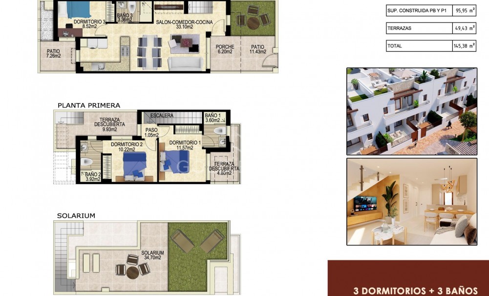 New Build · Stadthaus · Orihuela · Vistabella Golf