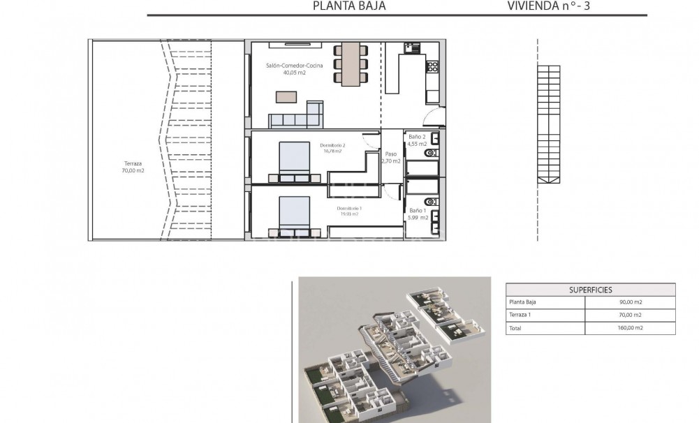 New Build · Bungalow · Finestrat · Balcon de finestrat