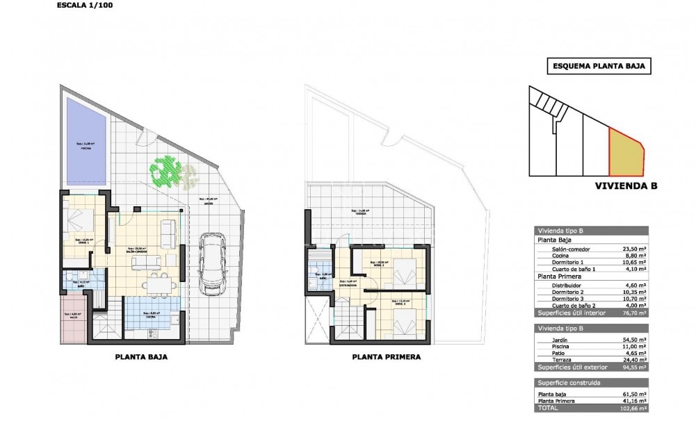 New Build · Town House · Pilar de la Horadada · pueblo