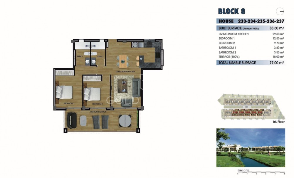 Nowa konstrukcja · Apartment · Los Alcazares · La Serena Golf