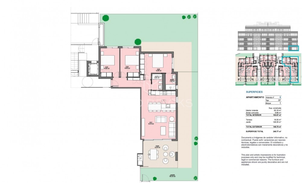 Nowa konstrukcja · Apartment · Torre Pacheco · Santa Rosalia Lake And Life Resort