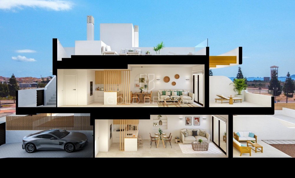 New Build · Bungalow · Los Alcazares · Serena Golf