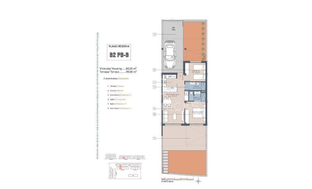 Nouvelle construction · Bungalow · Los Alcazares · Serena Golf