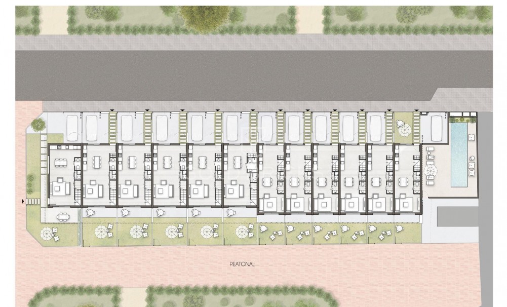 New Build · Town House · Pilar de la Horadada · pueblo