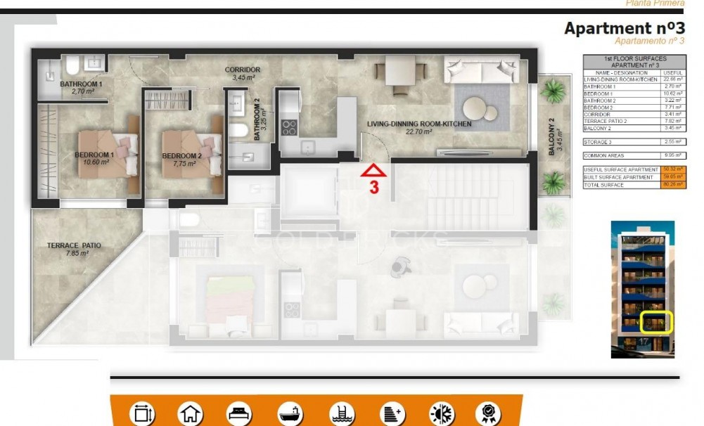 Nowa konstrukcja · Apartment · Torrevieja · Playa del Acequión