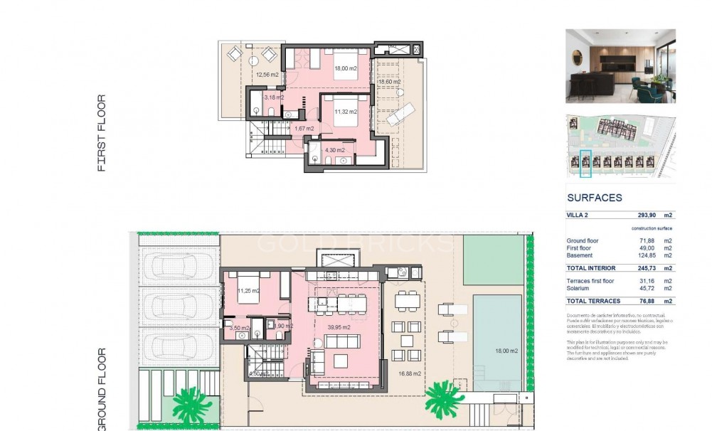 Nieuwbouw · Villa · Los Alcazares · Santa Rosalia Lake and Life Resort