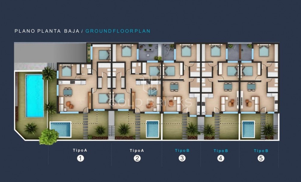 Nieuwbouw · Bungalow · San Pedro del Pinatar · Los Pinos