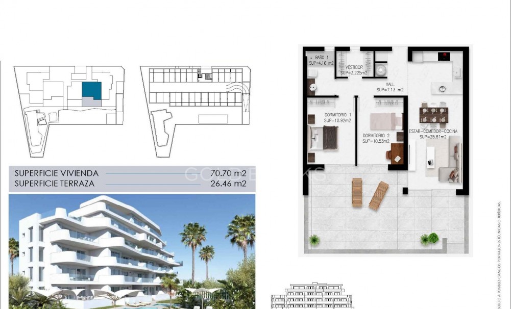 New Build · Apartment · Pilar de la Horadada · Mil Palmeras