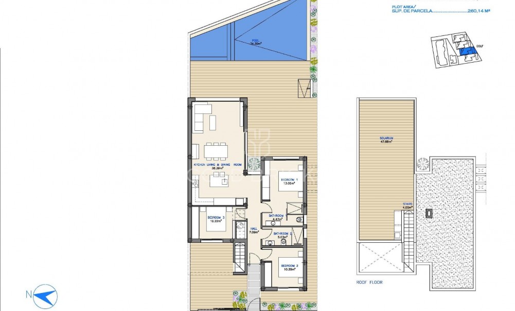 Nieuwbouw · Villa · Los Alcazares · Serena Golf