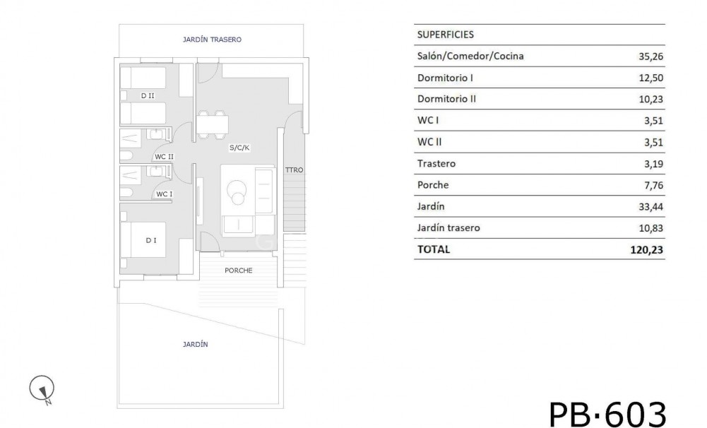 Nouvelle construction · Bungalow · San Miguel de Salinas · Pueblo