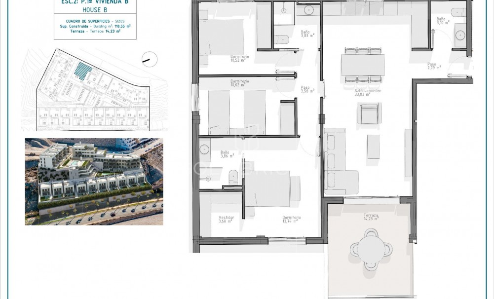 New Build · Apartment · Águilas · Playa del Hornillo