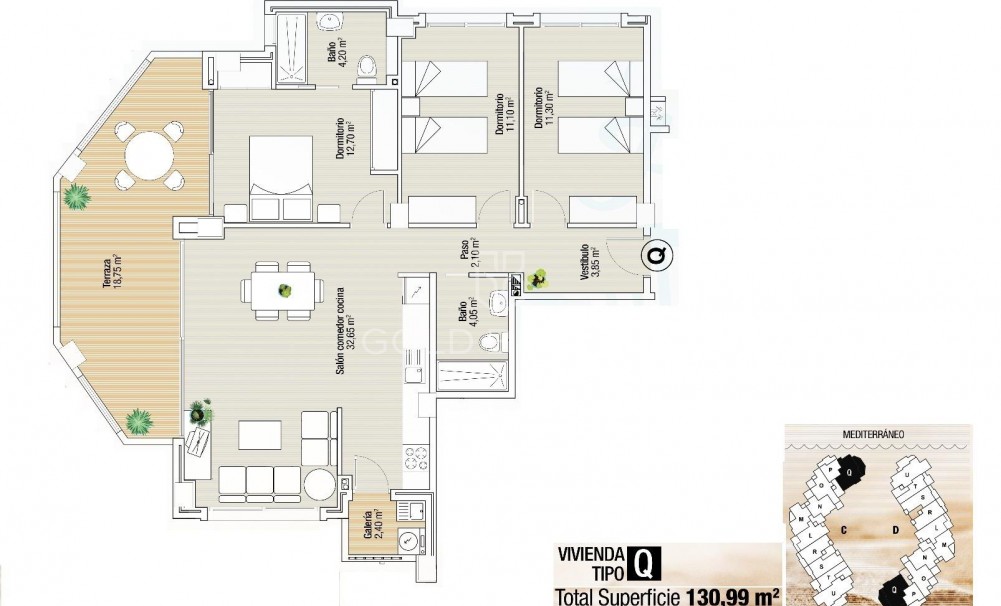 New Build · Apartment · La Manga del Mar Menor · LA MANGA