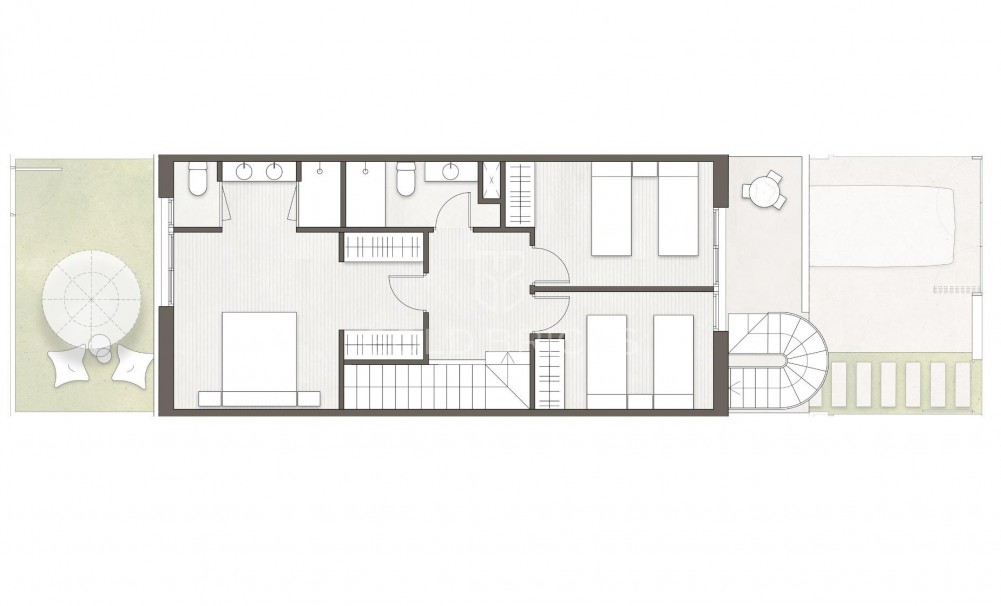 New Build · Town House · Pilar de la Horadada · pueblo