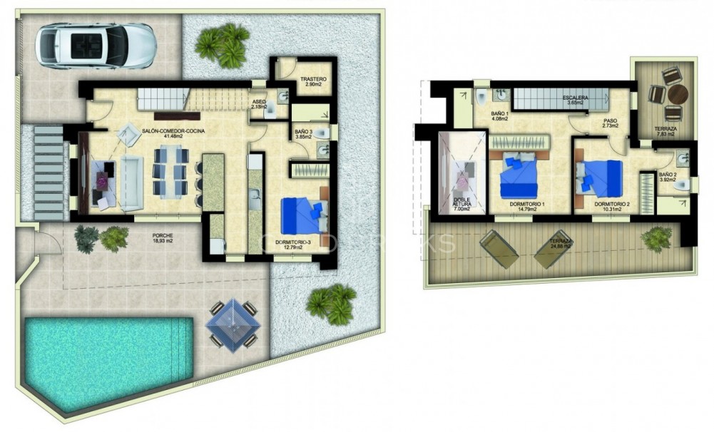 New Build · Villa · Benijofar · Polideportivo