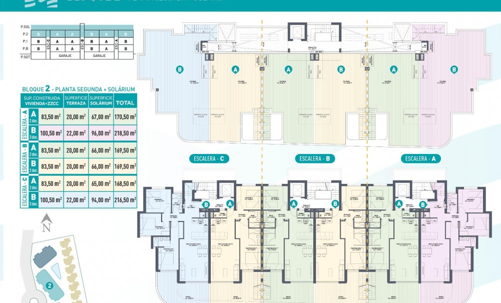 Nybyggnation · Takvåning · Los Alcazares · Serena Golf