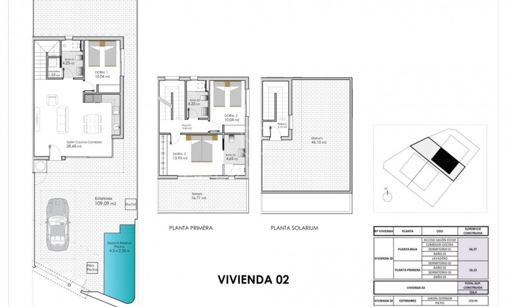 New Build · Villa · Pilar de la Horadada · pueblo