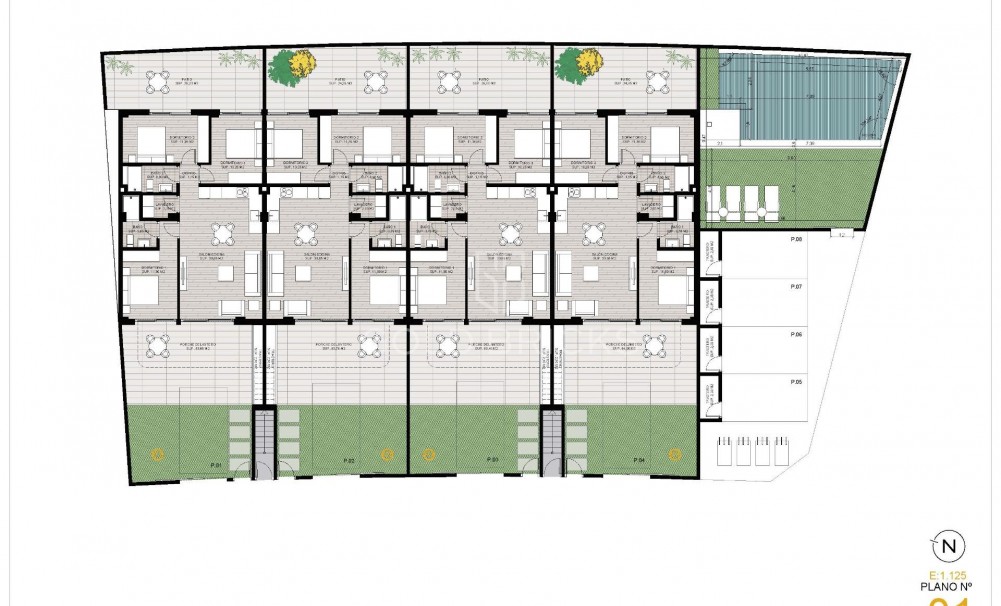 Nowa konstrukcja · Bungalow · San Pedro del Pinatar · Los Cuarteros