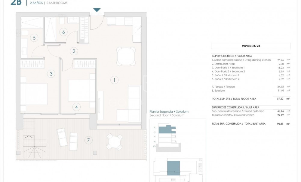 Nybyggnation · Takvåning · Benijofar · Pueblo