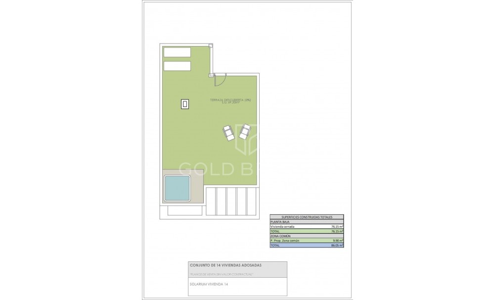 Nieuwbouw · Bungalow · Rojales · Pueblo