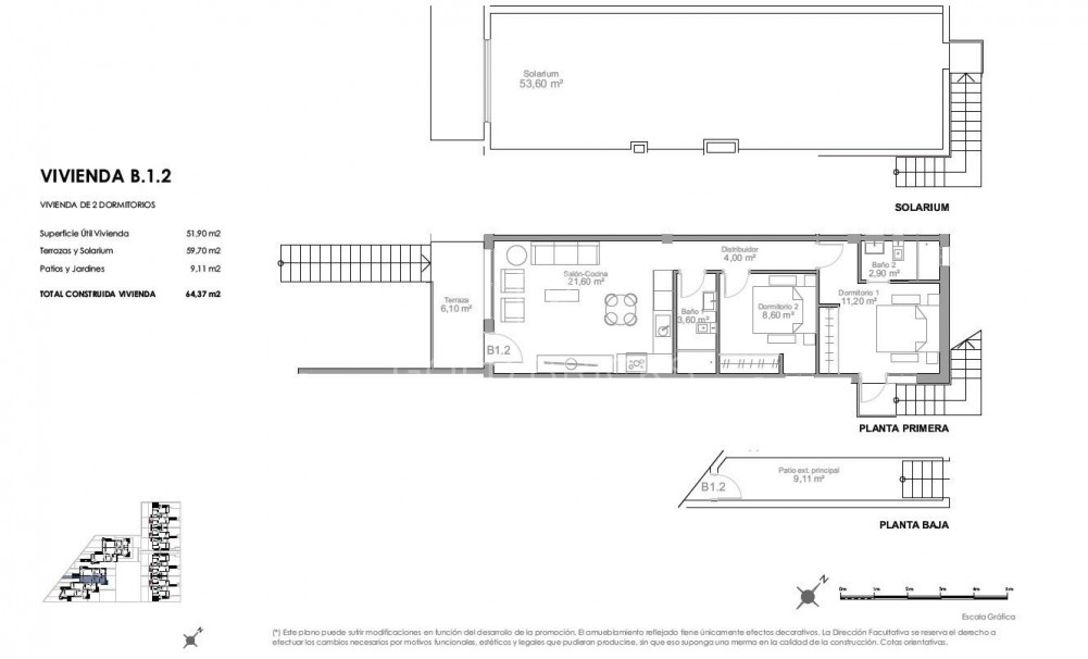 New Build · Top Floor Bungalow · Puerto de mazarron · Playa Negra