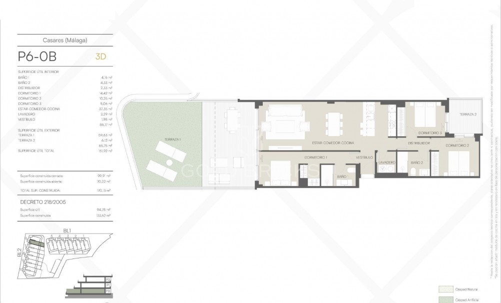 New Build · Ground floor apartment · Casares · Casares Golf