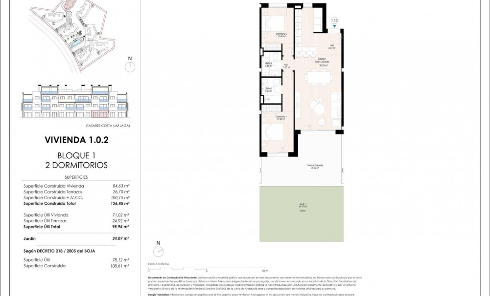 New Build · Ground floor apartment · Casares · Doña Julia Golf