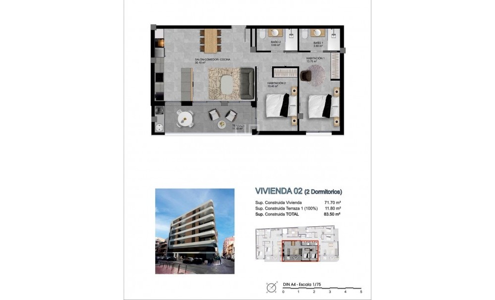 New Build · Apartment · Santa Pola · pueblo