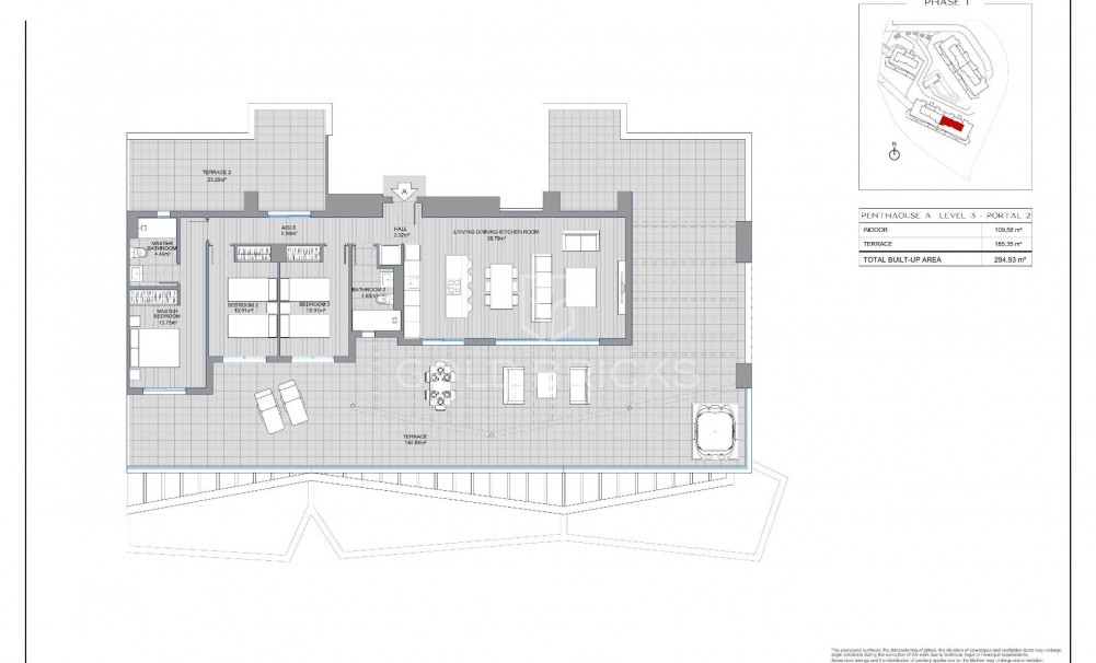 Nybyggnation · Takvåning · Mijas